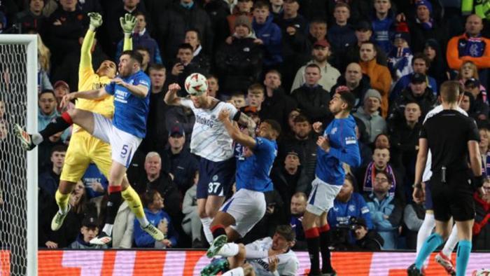 Rangers - Fenerbahçe maçından kareler (UEFA Avrupa Ligi)