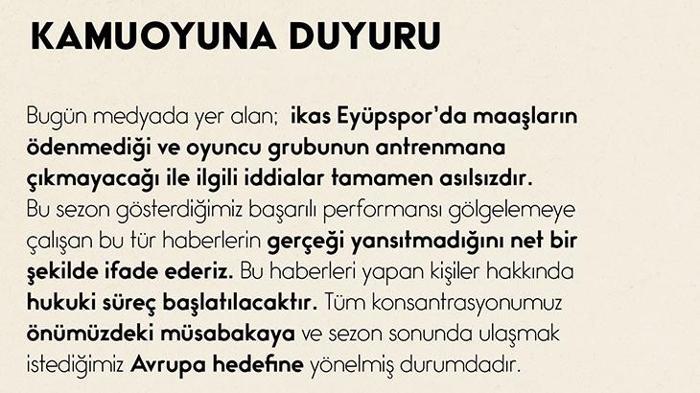 Eyüpspordan paylaşım