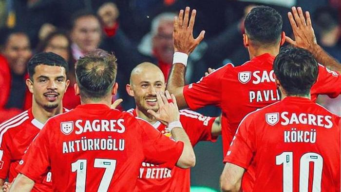 Golden 5 dakika önce eşime söyledim Kerem Aktürkoğlu için olay ifade: Benfica, Estorile acımadı