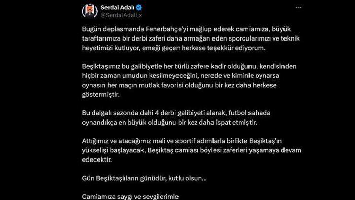 EN BÜYÜK OLDUĞUNU İSPAT ETTİ