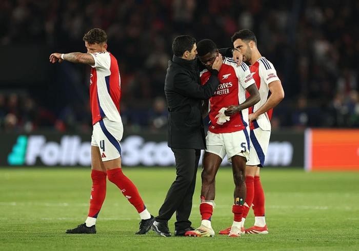 ARSENAL OUT OF THE CHAMPIONS LEAGUE