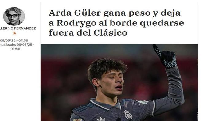 ARDA GÜLER VE RODRYGO İÇİN OLAY SÖZLER