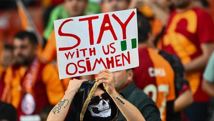 Galatasarayda Victor Osimhen çılgınlığı
