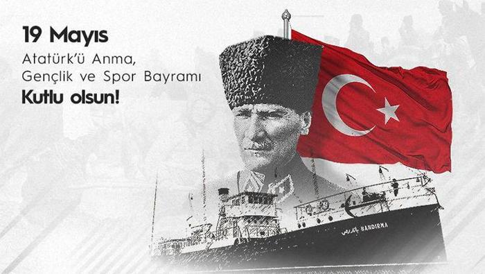 19 Mayıs mesajları ve sözleri 2025 Resimli, kısa, uzun, duygulu Atatürkü Anma ve Gençlik Spor Bayramı kutlama mesajları
