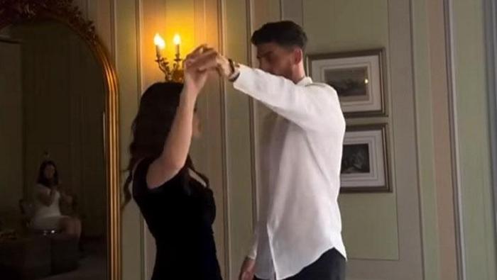 Samet Akaydından Hazal Çağlara romantik evlenme teklifi Sosyal medyadan paylaştı