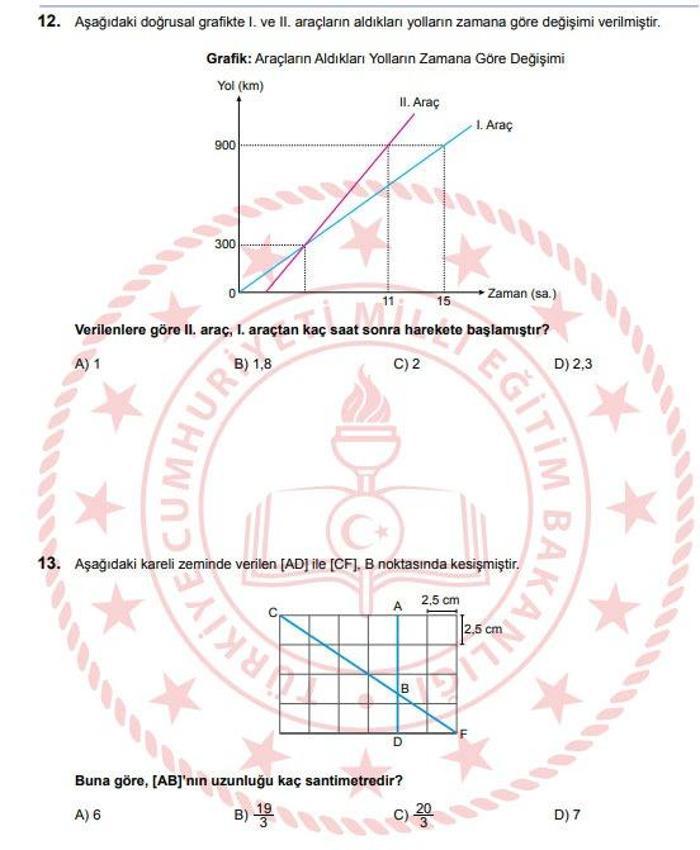 2025 LGS SORULARI VE CEVAP ANAHTARI MEB LGS sözel-sayısal soruları ve cevapları açıklandı Kitapçık sorgulama ekranı