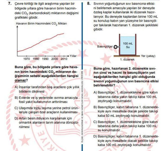 2025 LGS SORULARI VE CEVAP ANAHTARI MEB LGS sözel-sayısal soruları ve cevapları açıklandı Kitapçık sorgulama ekranı