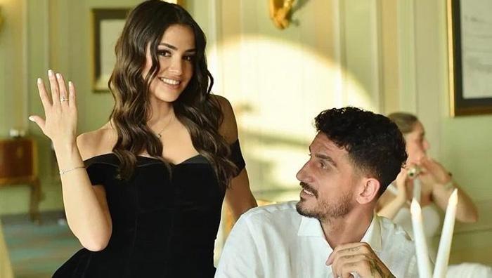 Samet Akaydin ve nişanlısı Hazal Kayadan romantik tatil: Sosyal medyada paylaştılar