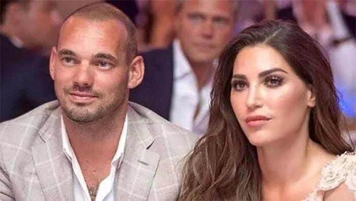 Sneijderin eski eşi Yolanthe Cabaudan Türkçe mesaj Türkiyeyi unutmadı