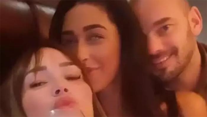 Sneijderin eski eşi Yolanthe Cabaudan Türkçe mesaj Türkiyeyi unutmadı