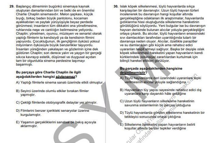 2025 YKS TYT SORULARI VE CEVAP ANAHTARI AÇIKLANDI: ÖSYM duyurdu | Türkçe, Matematik, Fen Bilimleri ve Sosyal Bilimler soruları kitapçığı