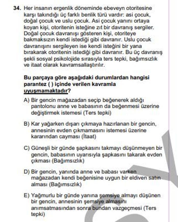 2025 YKS TYT SORULARI VE CEVAP ANAHTARI AÇIKLANDI: ÖSYM duyurdu | Türkçe, Matematik, Fen Bilimleri ve Sosyal Bilimler soruları kitapçığı