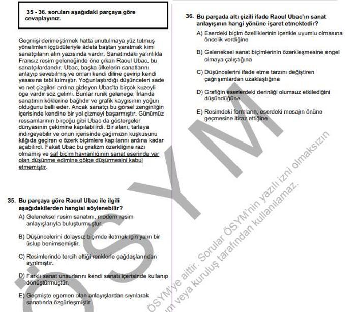 2025 YKS TYT SORULARI VE CEVAP ANAHTARI AÇIKLANDI: ÖSYM duyurdu | Türkçe, Matematik, Fen Bilimleri ve Sosyal Bilimler soruları kitapçığı