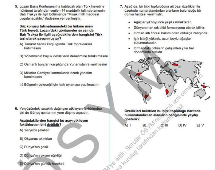 2025 YKS TYT SORULARI VE CEVAP ANAHTARI AÇIKLANDI: ÖSYM duyurdu | Türkçe, Matematik, Fen Bilimleri ve Sosyal Bilimler soruları kitapçığı