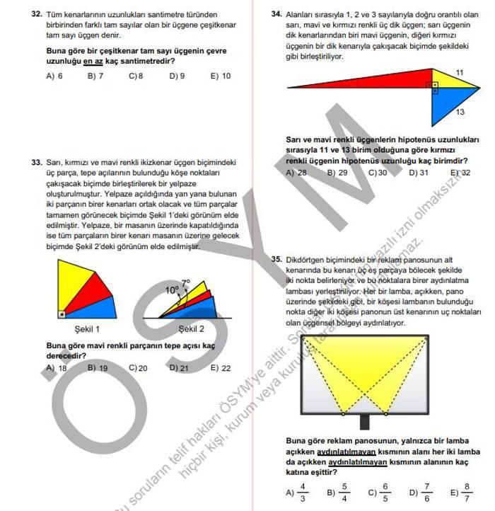 2025 YKS TYT SORULARI VE CEVAP ANAHTARI AÇIKLANDI: ÖSYM duyurdu | Türkçe, Matematik, Fen Bilimleri ve Sosyal Bilimler soruları kitapçığı