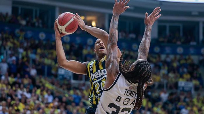 Fenerbahçe Beko - Beşiktaş Fibabanka maçından kareler