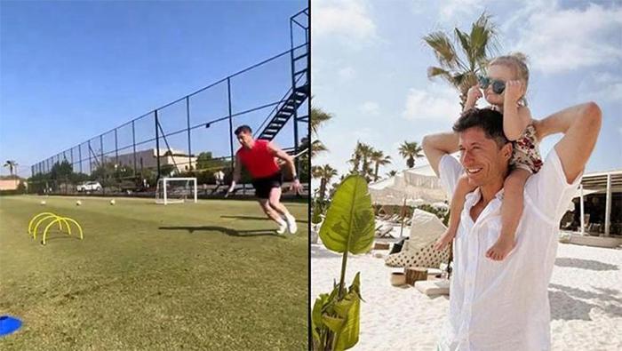 Böyle paylaştı: Yıldız golcü Lewandowski Türkiyede