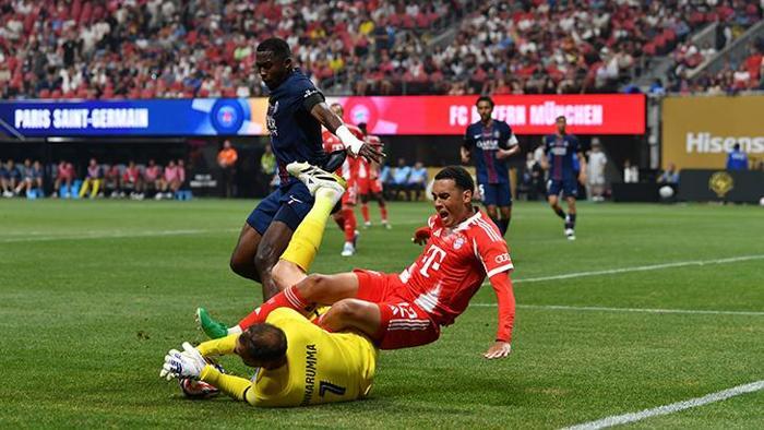PSG - Bayern Münih maçında korkutan sakatlık Oyuncular gözyaşlarını tutamadı