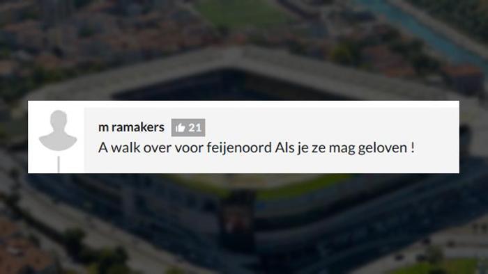 Fenerbahçe ile eşleşen Feyenoordda taraftarlar haddini aştı Mourinhoya ağır sözler: Canı cehenneme