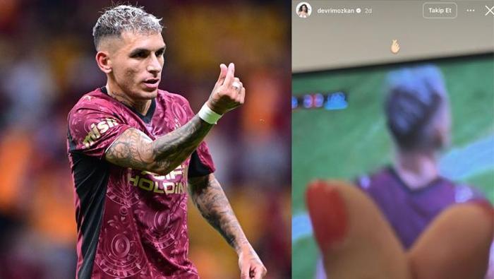Galatasaray-Lazio maçında ortaya çıktı: Devrim Özkan-Torreira barıştı