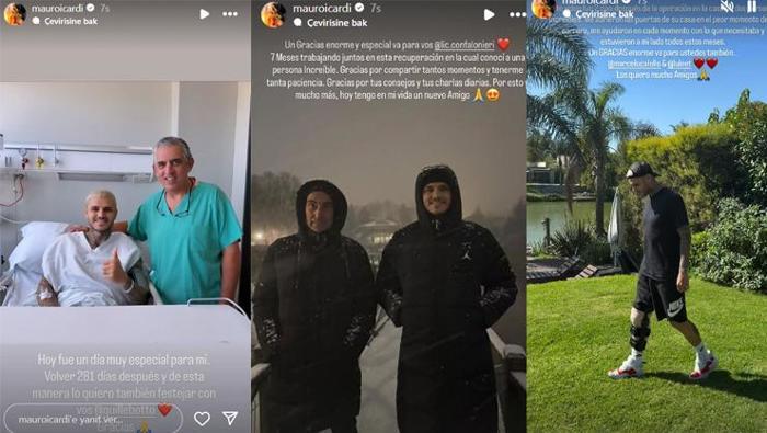 Icardi golle döndü sevgilisi Aşkın Olayım dedi kapıda karşıladı Peş peşe paylaşımlar