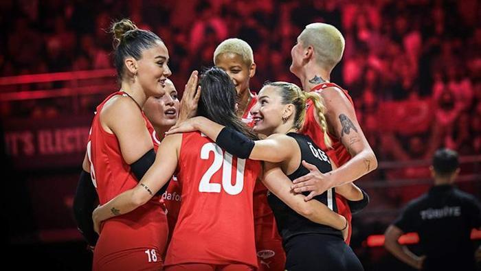 Filenin Sultanları, İspanyaya göz açtırmadı Melissa Vargas, Yaprak Erkek takımı sırtladı