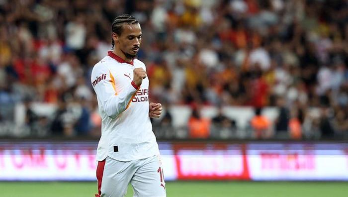 Galatasarayın gol partisinde parladı Leroy Sanenin golü Almanyayı salladı Şeytanın bacağını kırdı, yıldızını parlattı