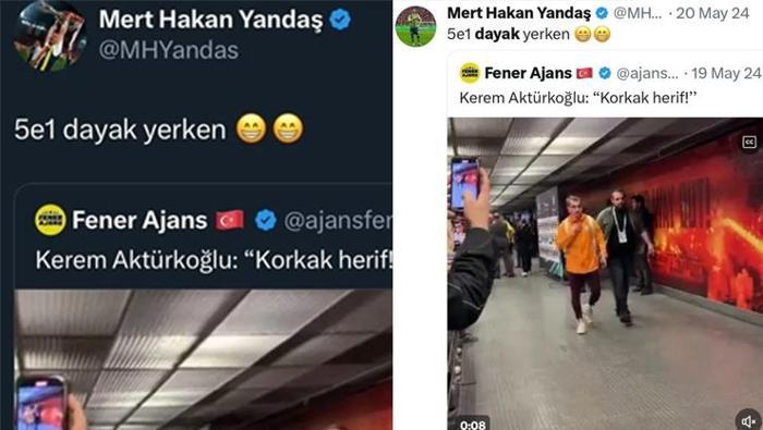 Fenerbahçede Mert Hakan Yandaştan, Kerem Aktüroğlu hamlesi Herkesi şaşırttı