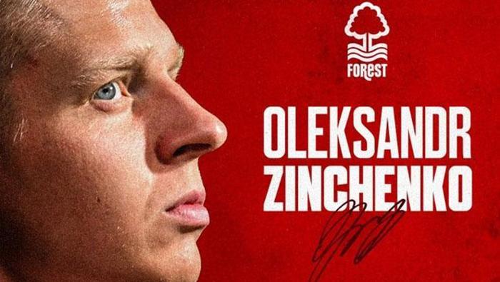 Oleksandr Zinchenko (Sol bek) Arsenal -> Nottingham Forest