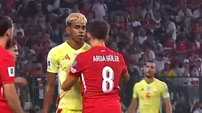 Arda Güler ile Lamine Yamal birbirine girdi Konyada yüksek gerilim