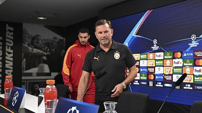 Eintracht - Galatasaray maçına doğru... Okan Buruk: Frankfurt favori gösteriliyor ama...