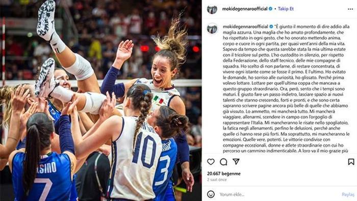 Santarellinin eşi Monica De Gennarodan veda Saygımdan dolayı sessiz kaldım