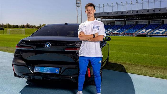 Arda Gülerin yeni oyuncağının fiyatı dudak uçuklattı Real Madridde tüm futbolculara son model BMW