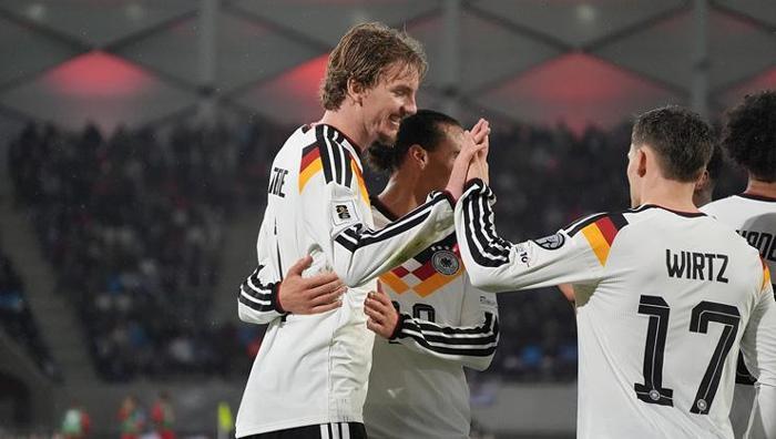 Canlı yayında Leroy Sane kavgası Lüksemburg-Almanya maçına damga vurdu: Ortalık karıştı