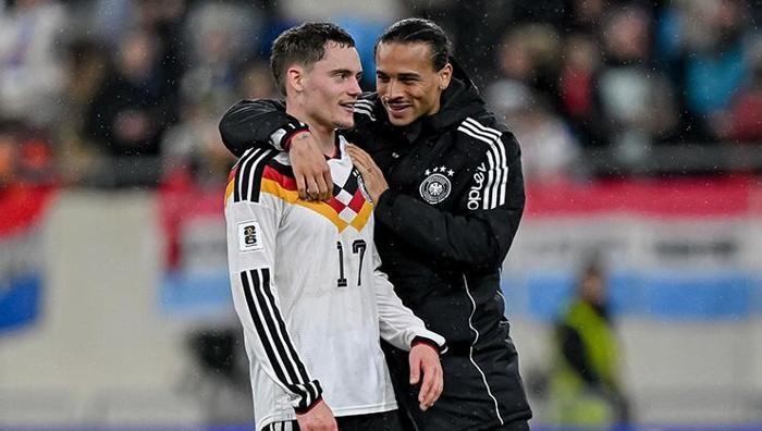 Canlı yayında Leroy Sane kavgası Lüksemburg-Almanya maçına damga vurdu: Ortalık karıştı