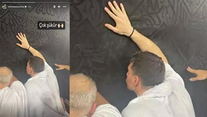 Fenerbahçe kaptanı Mert Hakan Yandaştan umre paylaşımı