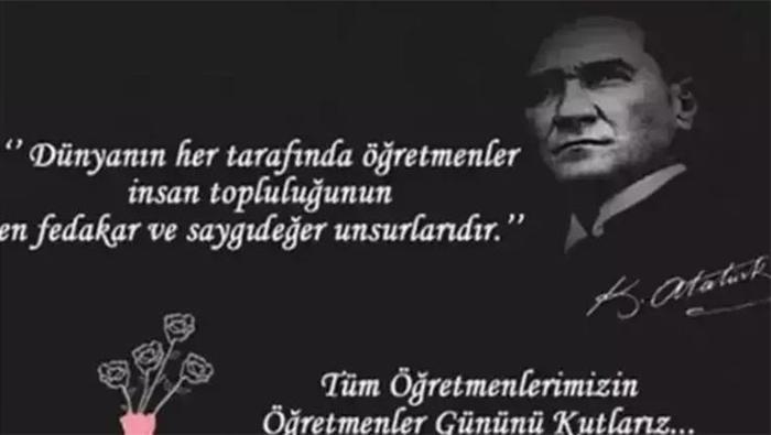24 KASIM ÖĞRETMENLER GÜNÜ MESAJI 2025: En güzel, öğretmenler günü Atatürk sözleri ve şiirleri