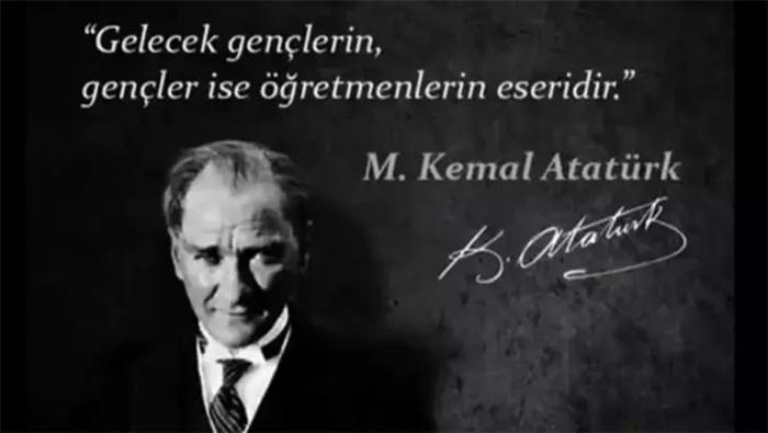 24 KASIM ÖĞRETMENLER GÜNÜ MESAJI 2025: En güzel, öğretmenler günü Atatürk sözleri ve şiirleri