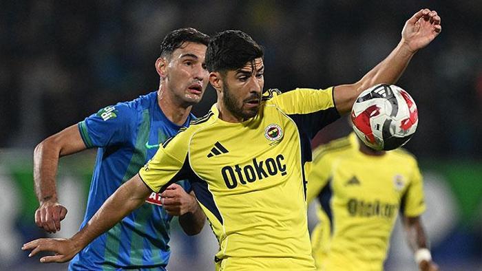 Fenerbahçe Rizede galibiyet serisini 5 maça çıkardı