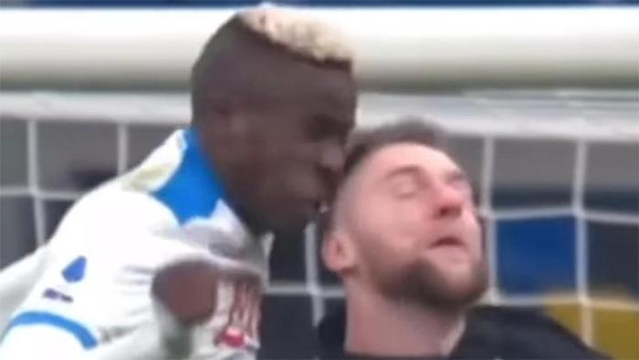 Derbi öncesi Osimhenden Skriniar itirafı Futbol hayatımı bitirebilirdi