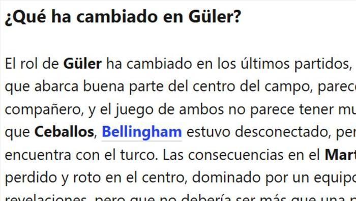 BELLINGHAM, ARDAYI GÖLGEDE BIRAKTI