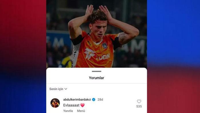 GALATASARAYLI YILDIZ YORUM YAPTI