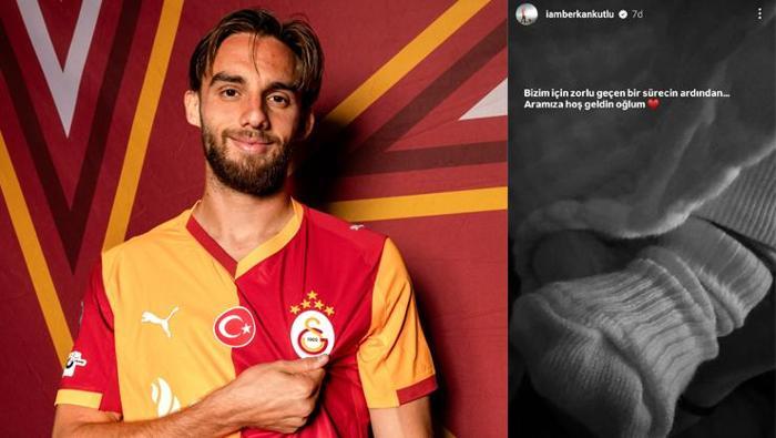 Gözlerden uzak tutmuş Galatasaraylı Berkan Kutlu baba oldu