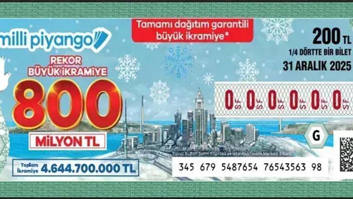 Milli piyango 2026 yılbaşı özel çekilişi ne zaman ve saat kaçta başlayacak Amorti ve büyük ikramiye kazanan numaralar ile sıralı tam liste Fanatikte olacak