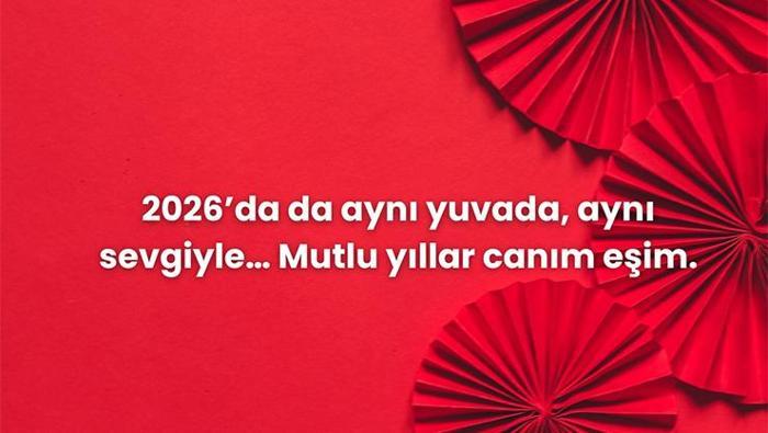 Sevgiliye yeni yıl mesajları 2026 - Romantik yılbaşı mesajı, kız arkadaşa, eski, ayrılan, yeni ve küs sevgiliye resimli & duygusal mutlu yıllar sözleri
