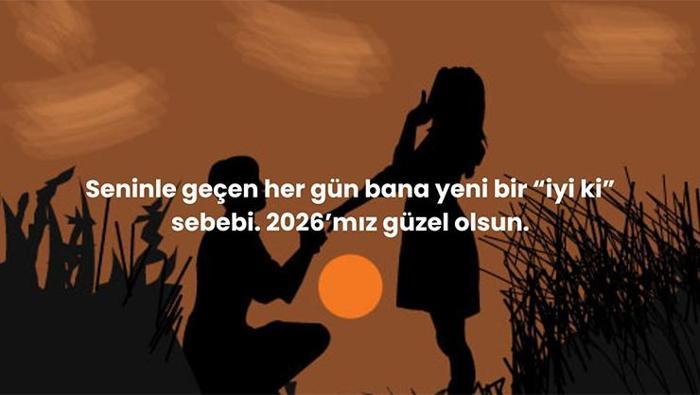 Sevgiliye yeni yıl mesajları 2026 - Romantik yılbaşı mesajı, kız arkadaşa, eski, ayrılan, yeni ve küs sevgiliye resimli & duygusal mutlu yıllar sözleri