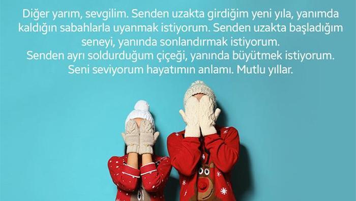 Sevgiliye yeni yıl mesajları 2026 - Romantik yılbaşı mesajı, kız arkadaşa, eski, ayrılan, yeni ve küs sevgiliye resimli & duygusal mutlu yıllar sözleri