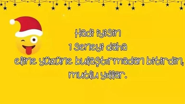 Komik yeni yıl mesajları 2026 - Arkadaşa, sevgiliye ve dosta etkileyici güldüren en komik yılbaşı tebrik & iyi dilek sözleri