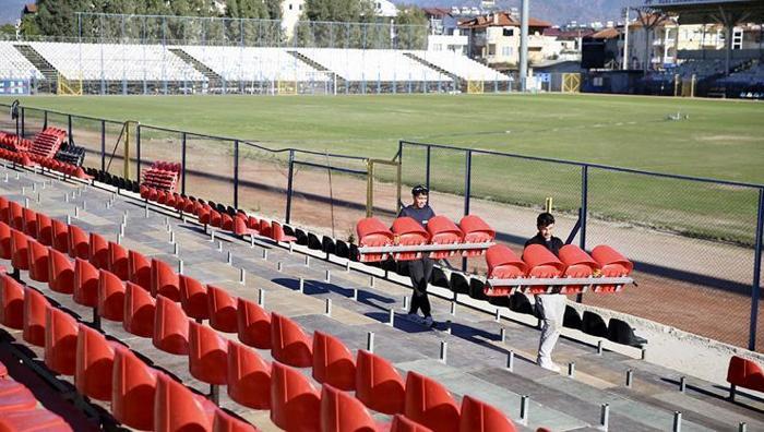 Galatasaraya Fethiyede zemin şoku Tepkilere neden oldu: Fotoğrafları gören gözlerine inanamadı