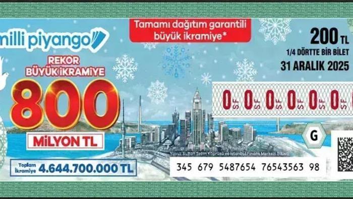 Milli piyango 2026 yılbaşı çekilişi ne zaman, saat kaçta ve hangi kanalda çekildi Büyük İkramiye Çekilişi Canlı Yayın İzle
